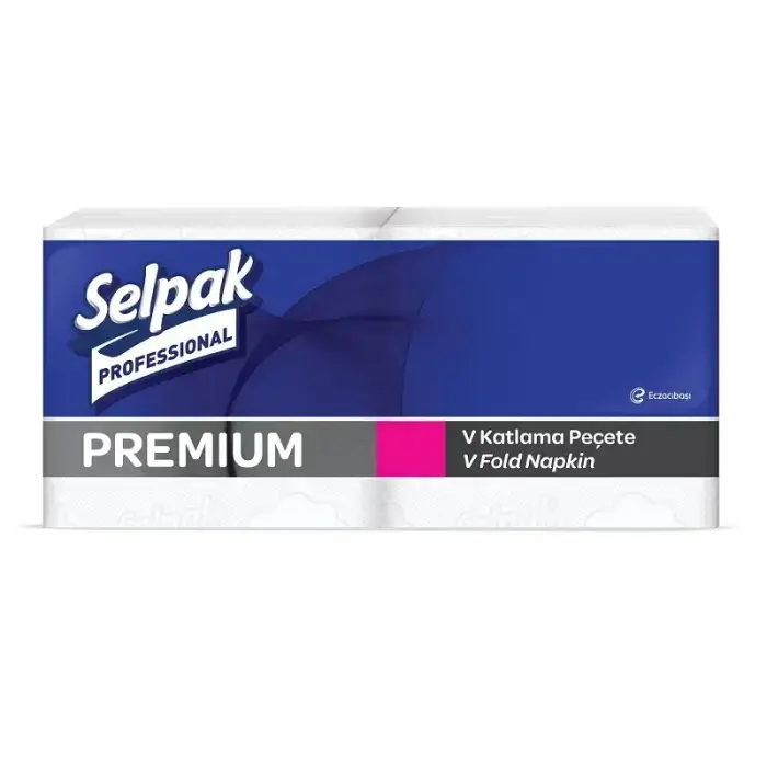 SELPAK PRO Premium Pickasso V-Fold Table Napkins, 250 sheets