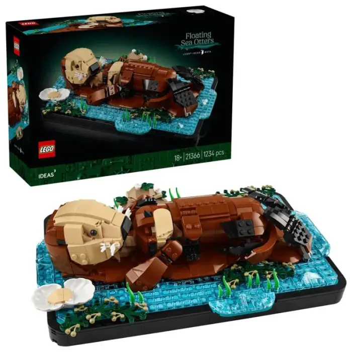 LEGO Ideas 21366 - Peldošās ūdras