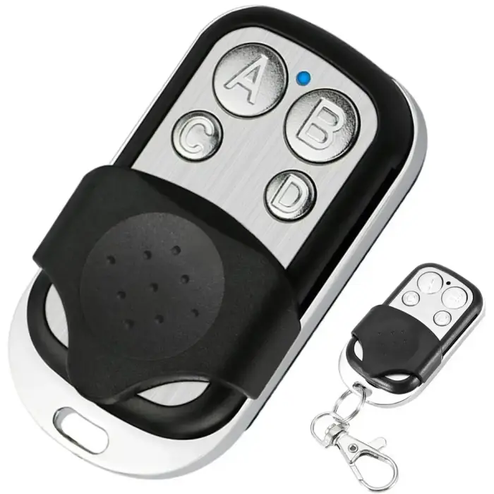 Universal self-copying alarm gate remote control
