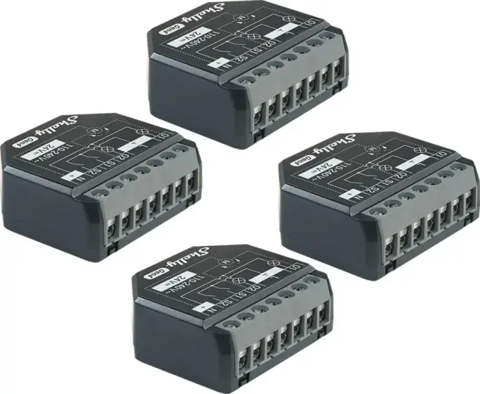 4 Shelly 2PM Gen4 Zigbee/Matter kontrolieru