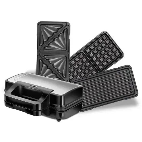 MPM MOP-43M Sandwich Maker 3in1 1000W