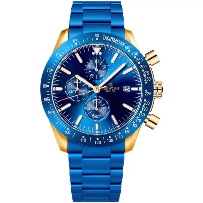 Giewont Chronograph Sapphire Blue Copper Meeste kell GW8720-B5
