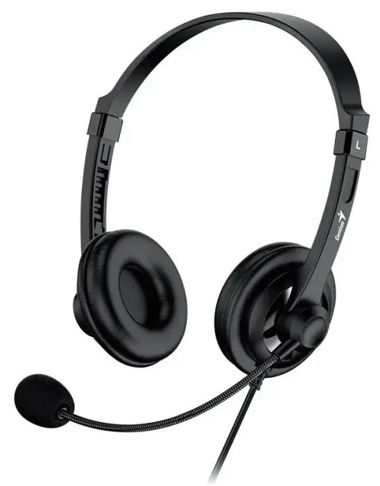 GENIUS headset HS-230U/ USB/ cable lenght 2,4 m