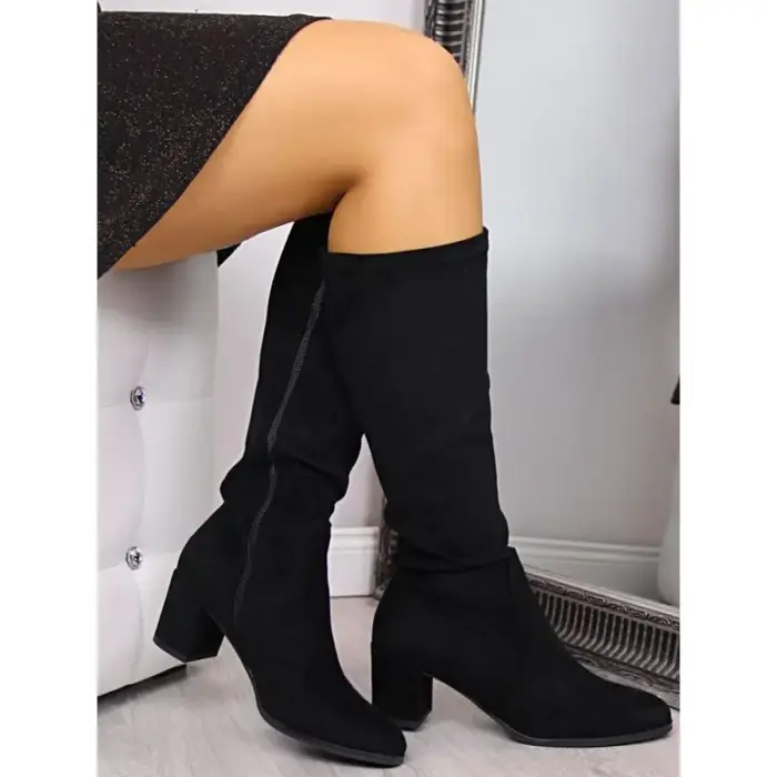 Black Sergio Leone Naiste high-heel saapad - Buty: 38