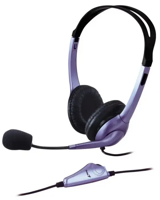 GENIUS headset - HS-04S (austiņas + mikrofon), single jack