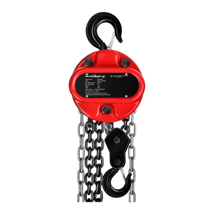 Steinberg Systems SBS-FZ 2000/3M Sviras Ķēdes Telferis 2T / 3m