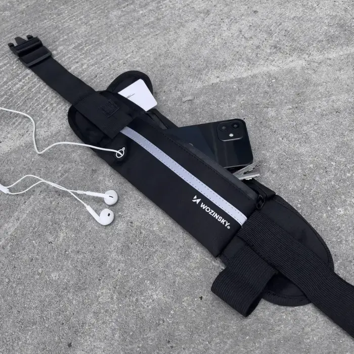 Wozinsky expandable running belt black (WRBBK1) Photo