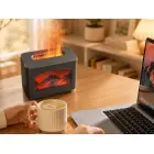 Air humidifier, led fireplace, aromatherapy diffuser, usb, flame effect — Photo 10