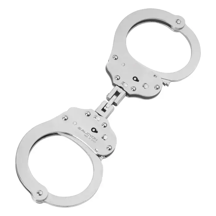 Alcyon tērauda rokudzelži Virola – dubultā bloķēšana – sudraba – 5230-X