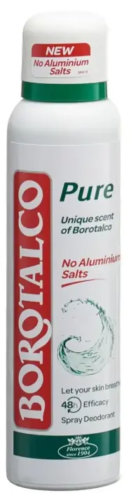 Borotalco Original Pure dezodorantas purškiklis 150 ml