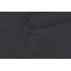 Microsatin Fitted Sheet 180x200 cm, Black, Solid Color — Photo 2