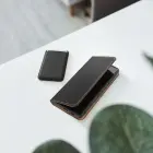 Ādas maciņš SMART PRO priekš iPhone 17 Pro Max melns — Foto 9