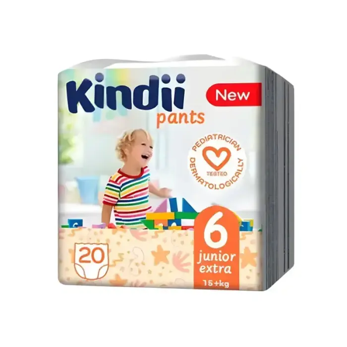 Подгузники Kindii Junior Extra размер 6 (15+ кг), 20 шт.