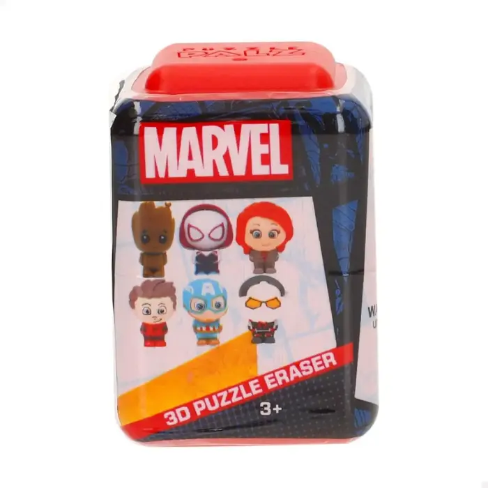 Marvel asortēts 3D puzles dzēšgumijas Palz kapsulas