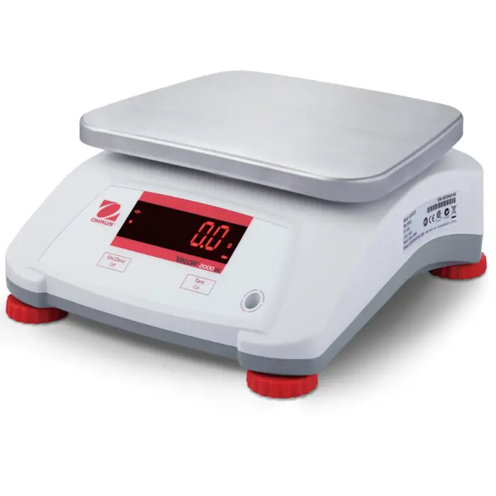 OHAUS Valor 2000 Veekindlad köögikaalud V22PWE3T, 3 kg / 0.5 g