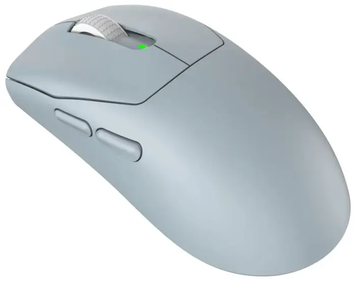 MSI herní hiir FORGE GM340 Wireless Sky/ juhtmeta/ 12.000 dpi/ 2,4GHz/ BT5.2/ USB/ 6 nuppu/ světle sinine