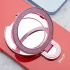 Telefonialus CIRCLE MIRROR - kleebitav - roosa — Foto 4