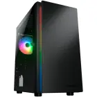 COUGAR Purity RGB kompiuterio korpusas, Mini Tower, juodas — Nuotrauka 1