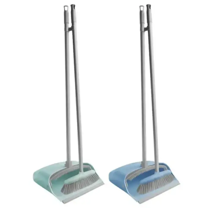 QUICK Collapsible Dustpan and Brush Set with Handle