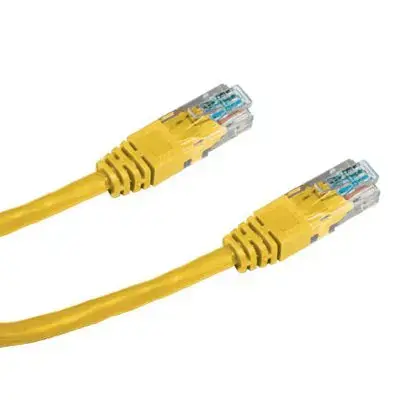 DATACOM Patch кабель UTP CAT6 0,25m жёлтый