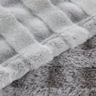 Throw 170x210 cm, Cube Pattern, Light Sand-Grey — Photo 5