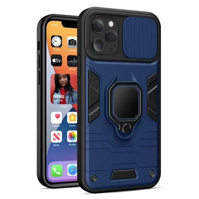 Ring Lens Case for iPhone 14 Plus Navy