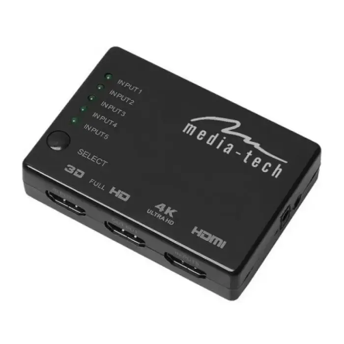 Media-Tech MT5207 Switch – Black