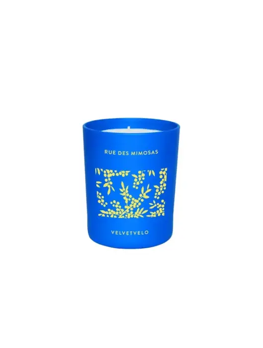 Velvetvelo Rue Des Mimosas aromātiskā svece, 185 g