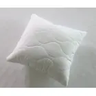 White Solid Color Pillow 40x40 cm — Photo 1