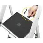 Folding step bench K40 BasicLine / steel / 3 steps, safety handle Photo