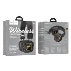 Wireless headphones Hoco W72 brown — Photo 4