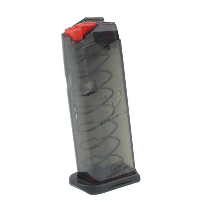 ETS Polymer Magazine for Glock 43X / 48 – 9x19 mm – 10 Rounds – Carbon Smoke
