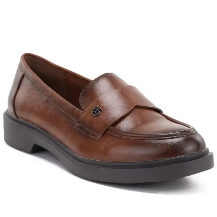 Naiste loafers, brown loafers, Potocki JE19332 - Buty: 37