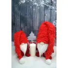 GNOME WITH FUR HAT 86CM — Photo 5