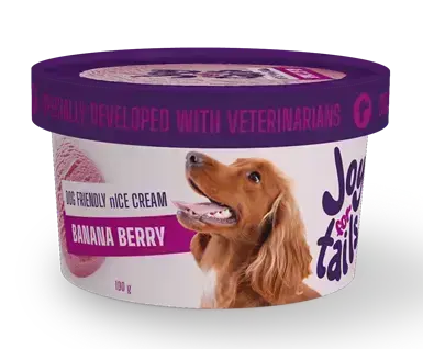 Joy for tails Banānu-ogu saldējums suņiem 100g