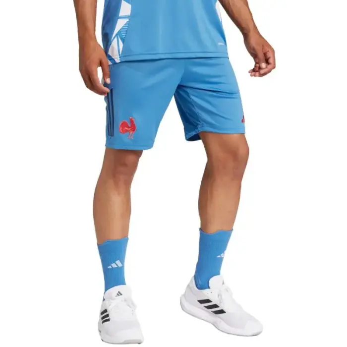 Adidas France Gym Men's Shorts Blue JC7182 - Feature: L