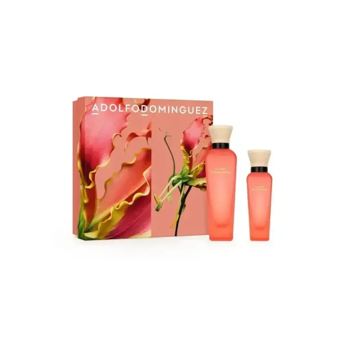 Adolfo Dominguez A D Agua Fresca Mango Palmarosa Eau de Toilette Spray Set 120ml + 60ml