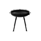 Barebones Cowboy Fire Pit Grill w/ Adjustable Legs Photo