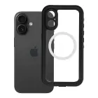Case for iPhone 16 Shellbox Dot waterproof MagSafe compatible black — Foto 1