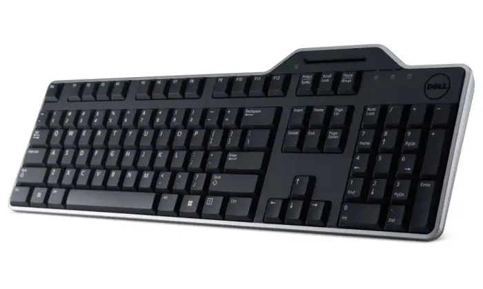 DELL KB813/ German Keyboard with Smart Card Reader/ USB/ Black/ German