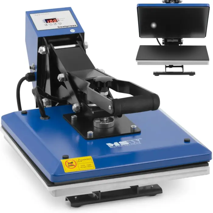 Heat Transfer Press for Sublimation T-Shirts LCD 38 x 38 cm 0-250°C
