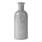Decorative Vase 16x11x40 Riso Silver — Photo 1