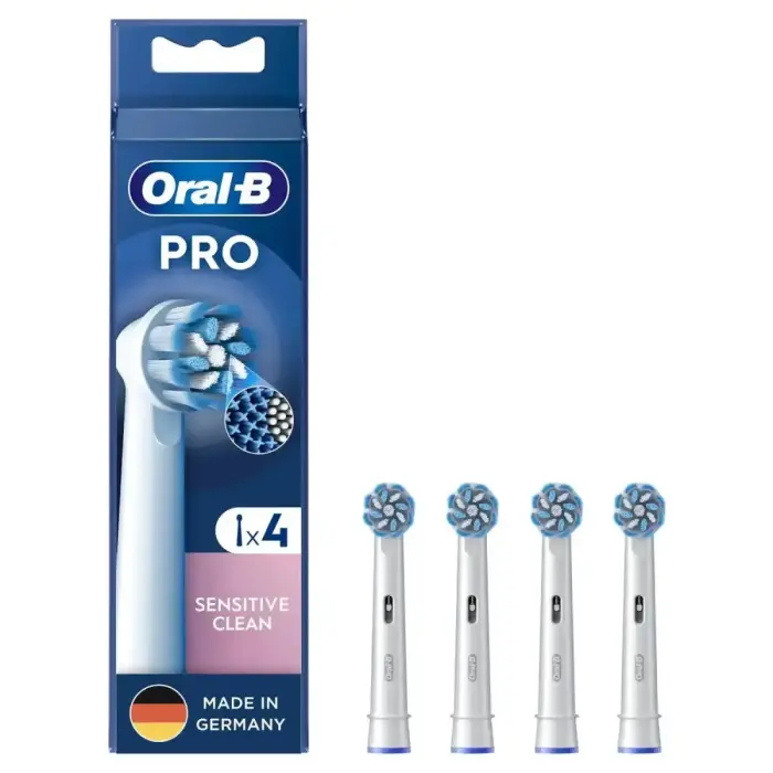 Oral-B Attachable toothbrush 4x Sens / 860809 White 4-Pack