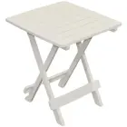 FOLDING PLASTIC GARDEN TABLE 44x44x50CM WHITE — Foto 2