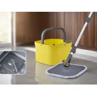360° rotating mop set: bucket, 2x microfibre pads, drain — Photo 3
