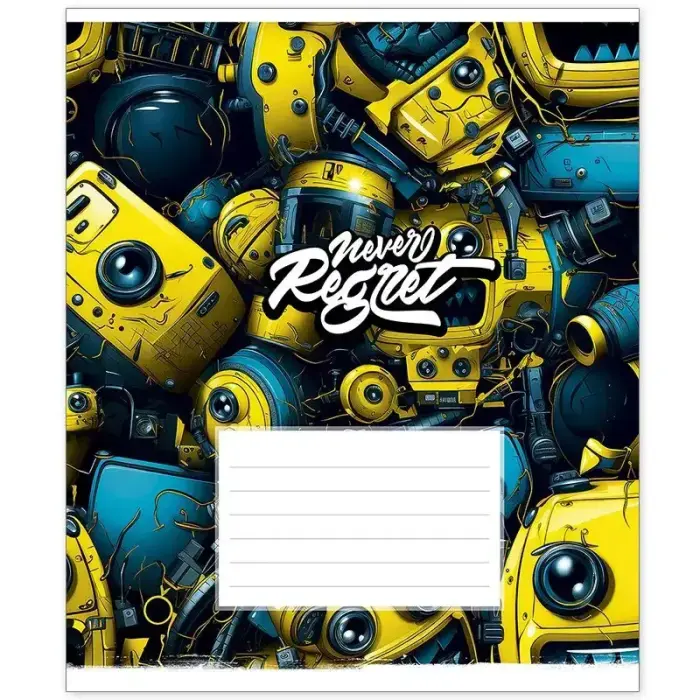 Burtnīca, rūtiņu, 18 lapas, B5, 60 gsm Foto 9