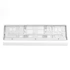 License Plate Frame - White — Photo 1