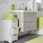 Kumode ar 3 atvilknēm Style 33x38x60cm krēmkrāsā Foto 3