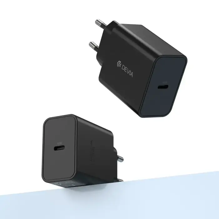 Devia wall charger Rocket PD 45W 1x USB-C black Foto 8