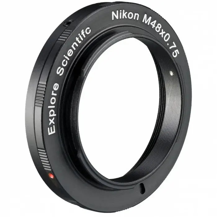 Explore Scientific M48x0.75 kaameraadapter Nikonile